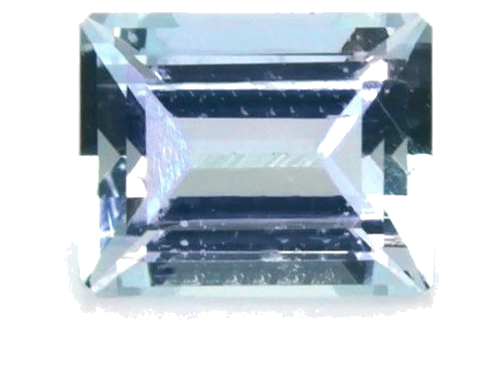 0.64 carat BLUE Baguette Aquamarine (1)
