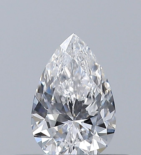 0.3 carat E-VS2 Natūralus Pear Deimantas (1)