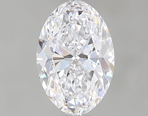 0.5 carat D-VVS1 Natūralus Oval Deimantas (1)