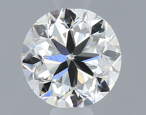 0.5 carat I-VS2 GD cut Natūralus Round Deimantas (1)