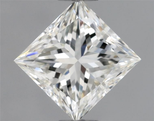 0.57 carat H-VVS2 Natūralus Princess Deimantas (1)