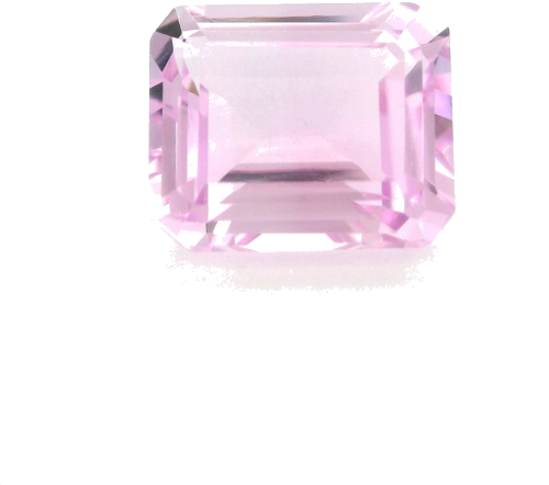 5.86 carat PINK STEP cut Octagonal Kunzite (1)