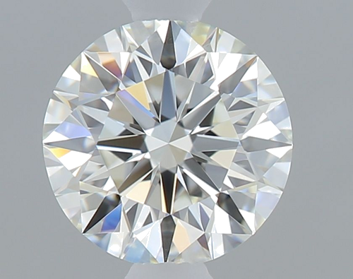 0.52 carat J-VVS1 Excellent cut Natūralus Round Deimantas (1)