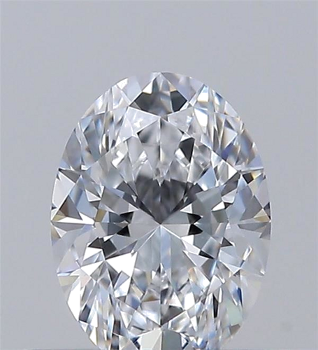 0.4 carat D-VS1 Natūralus Oval Deimantas (1)