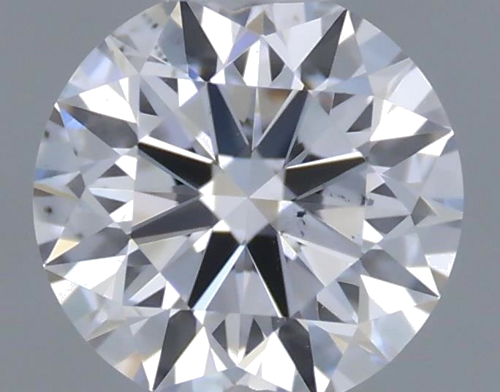 0.32 carat E-VS2 Excellent cut Natūralus Round Deimantas (1)