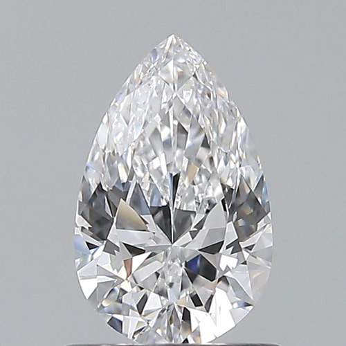 0.7 carat D-VS1 Natūralus Pear Deimantas (1)
