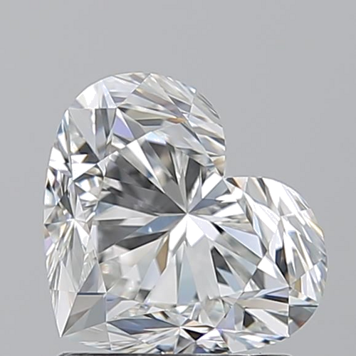1.52 carat G-VVS1 Natūralus Heart Deimantas (1)
