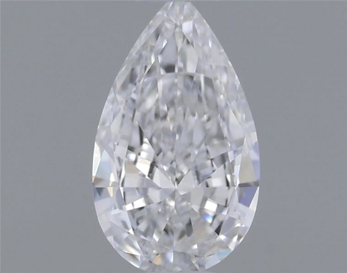 0.3 carat D-VVS1 Natūralus Pear Deimantas (1)