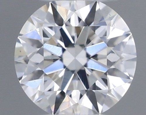 0.19 carat E-VS1 Excellent cut Natūralus Round Deimantas (1)
