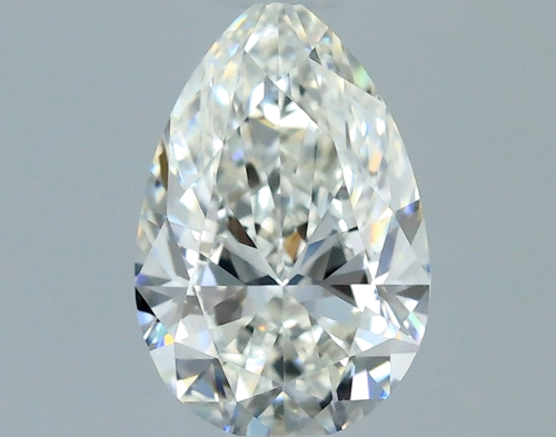 0.5 carat I-IF Natūralus Pear Deimantas (1)