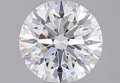 0.5 carat F-VVS1 Excellent cut Natūralus Round Deimantas (1)