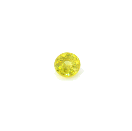 0.66 carat YELLOW Round Sphene (1)