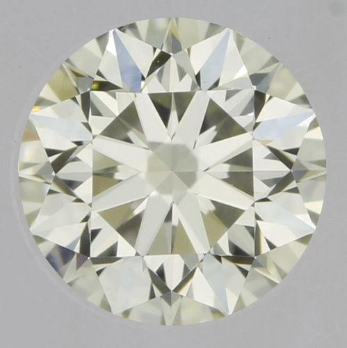 0.34 carat Very Light Yellow Green Yellow-VS1 GD cut Natūralus Round Deimantas (1)
