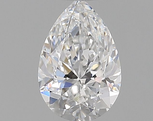 0.3 carat E-VS1 Natūralus Pear Deimantas (1)