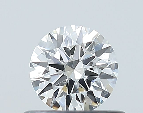 0.42 carat F-VS2 Excellent cut Natūralus Round Deimantas (1)
