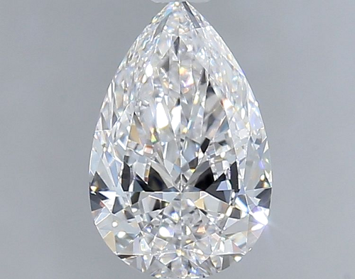 0.9 carat D-SI1 Natūralus Pear Deimantas (1)