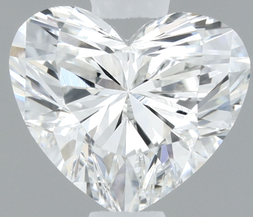 0.5 carat D-VS2 Natūralus Heart Deimantas (1)