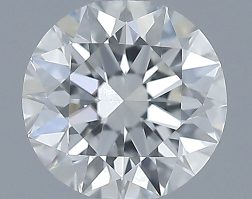 0.52 carat I-SI1 Excellent cut Natūralus Round Deimantas (1)