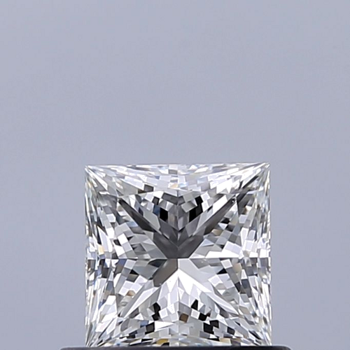 0.61 carat G-VVS1 Natūralus Princess Deimantas (1)