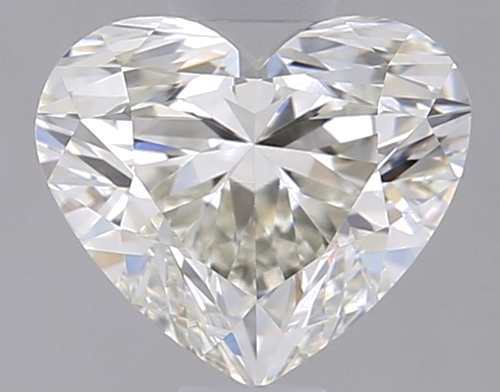 0.8 carat K-VVS2 Natūralus Heart Deimantas (1)
