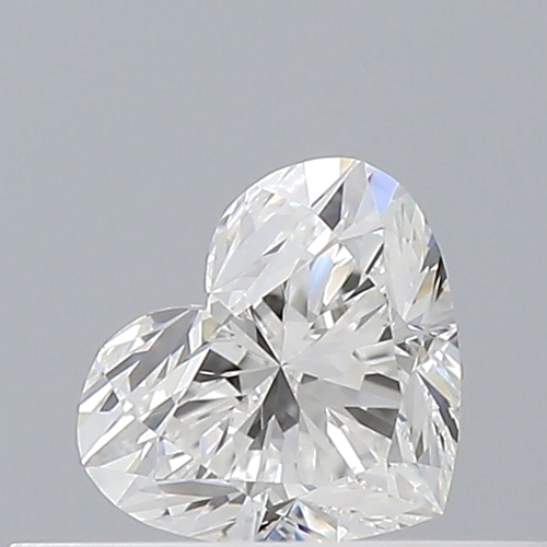 0.32 carat G-VVS1 Natūralus Heart Deimantas (1)