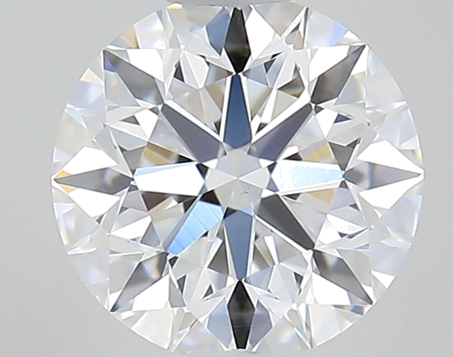 0.55 carat D-VS1 Excellent cut Natūralus Round Deimantas (1)