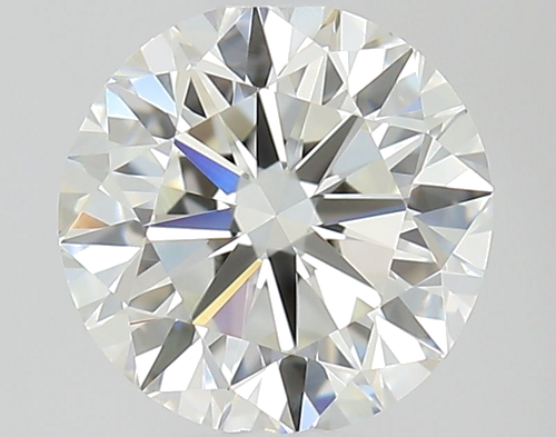 0.5 carat I-VVS1 Very Good cut Natūralus Round Deimantas (1)