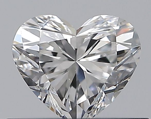 0.4 carat G-SI1 Natūralus Heart Deimantas (1)