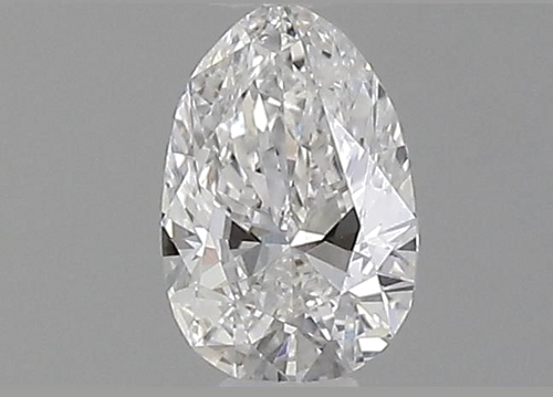 0.35 carat E-VVS2 Natūralus Pear Deimantas (1)