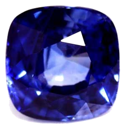 0.58 carat BLUE Cushion Safyras (1)