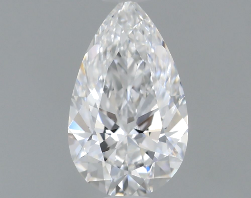 0.31 carat D-VS1 Natūralus Pear Deimantas (1)