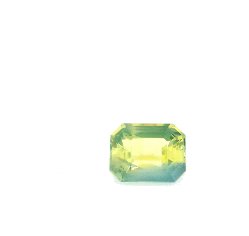 1.05 carat YELLOW STEP cut Octagonal Safyras (1)