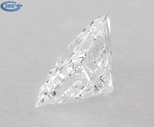 0.52 carat D-VS2 Natūralus Princess Deimantas (1)