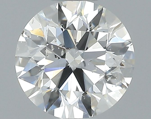 0.46 carat I-SI2 Excellent cut Natūralus Round Deimantas (1)