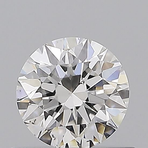 0.58 carat F-SI1 Excellent cut Natūralus Round Deimantas (1)