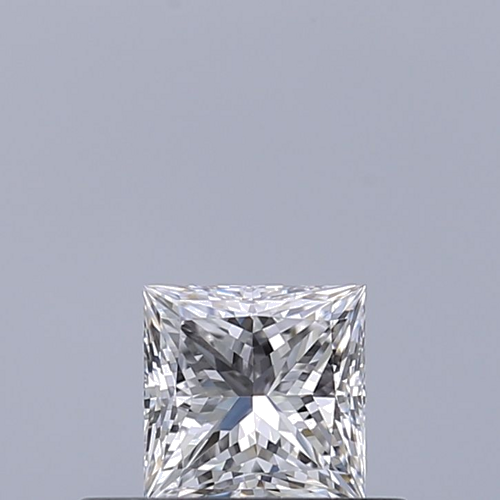 0.34 carat D-VVS2 Natūralus Princess Deimantas (1)