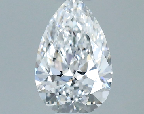 0.3 carat D-VVS2 Natūralus Pear Deimantas (1)