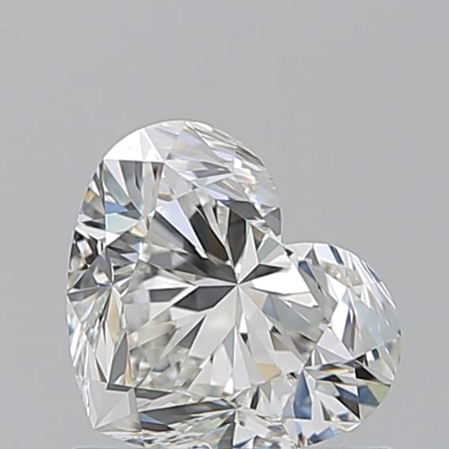 1.01 carat H-IF Natūralus Heart Deimantas (1)