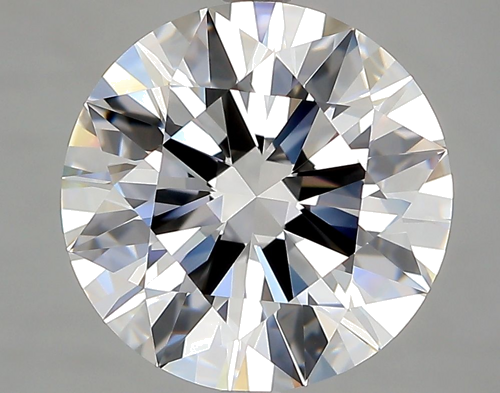 5.01 carat F-VVS2 Excellent cut Natūralus Round Deimantas (1)