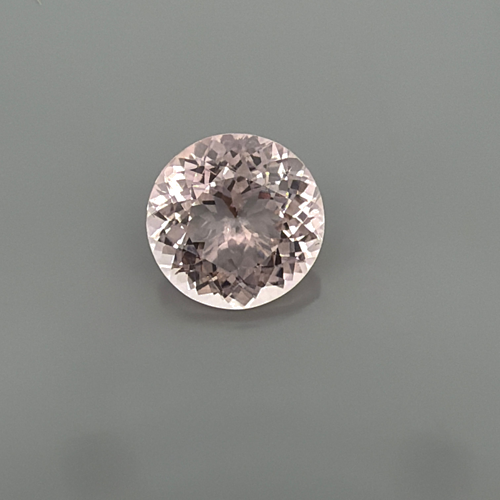 6.01 carat PINK Round Morganite (1)