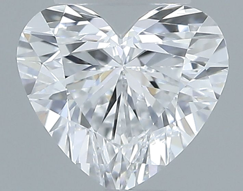 0.38 carat E-IF Natūralus Heart Deimantas (1)