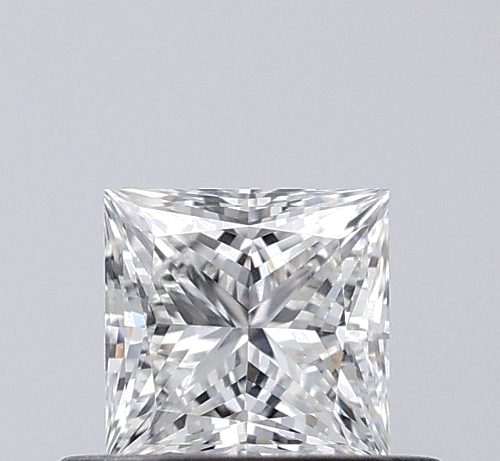 0.5 carat H-VVS2 Natūralus Princess Deimantas (1)
