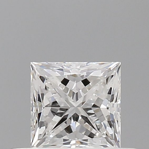 0.4 carat E-VVS1 Natūralus Princess Deimantas (1)
