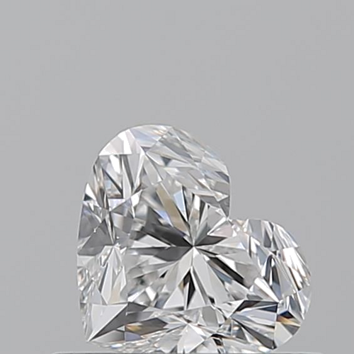 0.5 carat F-VS1 Natūralus Heart Deimantas (1)