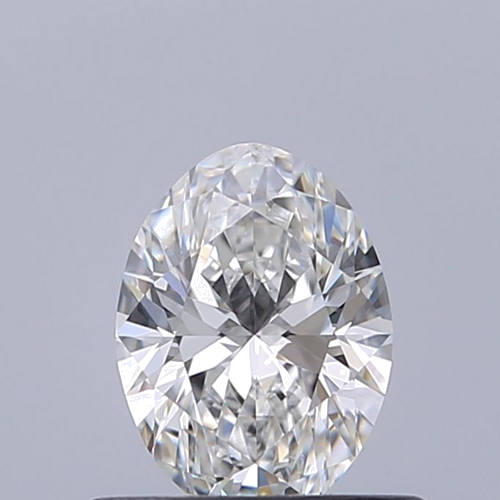 0.5 carat F-VVS1 Natūralus Oval Deimantas (1)