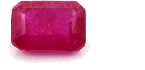 1.31 carat RED STEP cut Octagonal Rubinas (1)