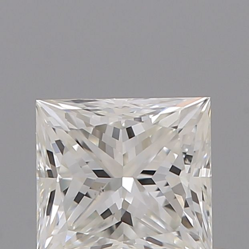 0.5 carat I-SI1 Natūralus Princess Deimantas (1)