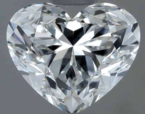 1.01 carat G-VS1 Natūralus Heart Deimantas (1)