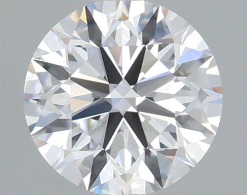 0.5 carat F-VVS2 Very Good cut Natūralus Round Deimantas (1)