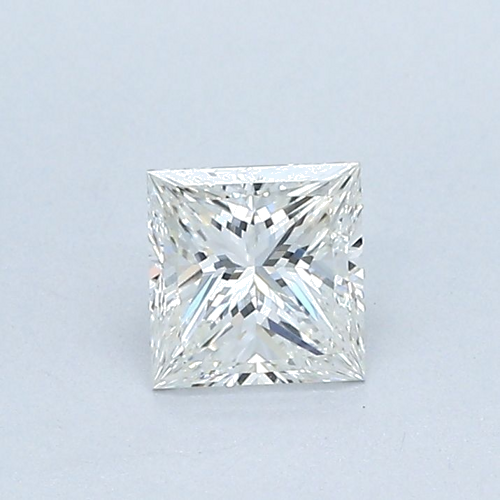 0.54 carat H-VVS1 Natūralus Princess Deimantas (1)